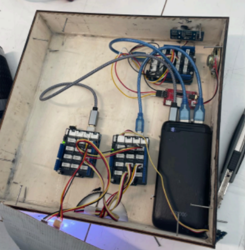 NightShift Arduino interior wiring